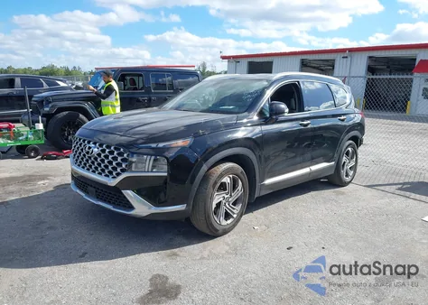 2021 Hyundai Santa Fe Sel from USA, damaged, VIN 5NMS64AJ1MH343458